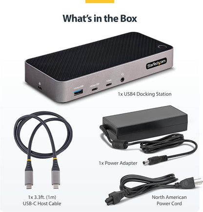 StarTech.com USB-C Triple Monitor Docking Station
