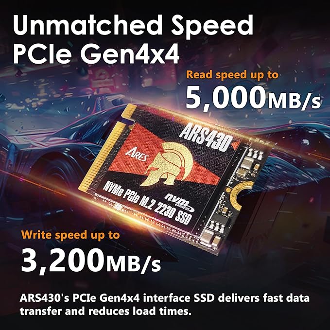 DATO 2TB M.2 2230 SSD, PCIe Gen 4x4 NVMe Internal Solid State Drive