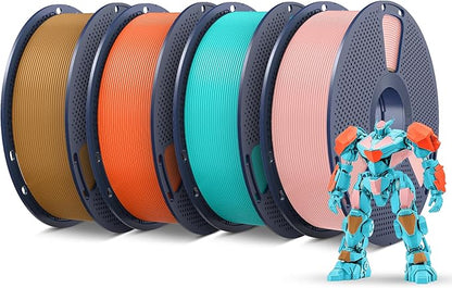 SUNLU PETG Filament 1.75mm 4KG Bundle, Less Stringing and Good Layer Adhesion