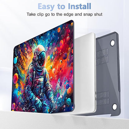Case for MacBook Pro 13 inch with/Without Touch Bar, Hard Shell + Keyboard