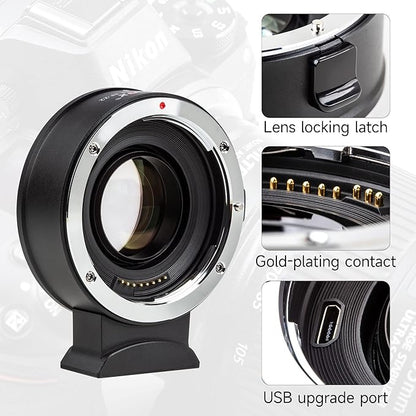 VILTROX EF-Z2 Auto Focus Lens Adapter 0.71x Reducer Speedbooster Lens Converter