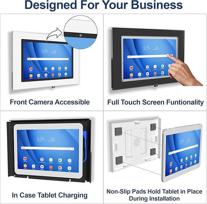 TABcare Locking Anti-Theft Metal Case