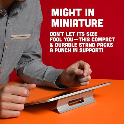 Steepy Portable Laptop Stand for Desk – Adjustable Height, & Portable Laptop