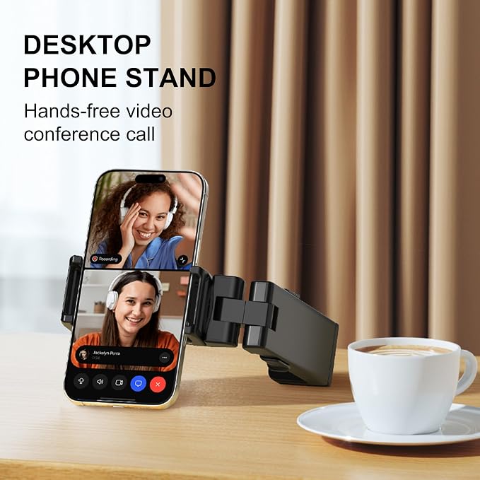 Perilogics 2025 Upgraded Travel Essentials Must Haves Airplane Phone Holder