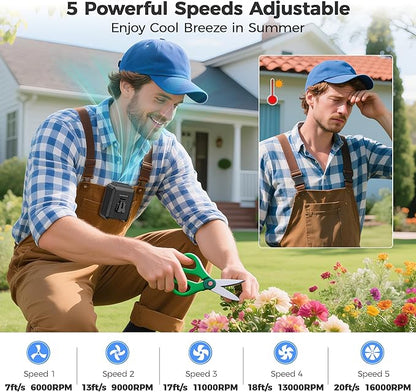 COMLIFE Portable Mini Waist Fan