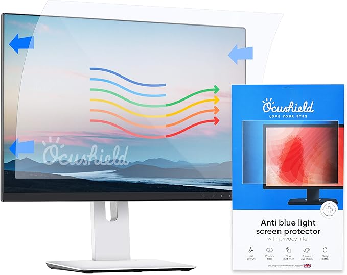 Ocushield 17” Premium Anti Blue Light Screen Protector