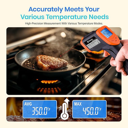 Etekcity Infrared Temperature Thermometer Gun, Laser Food Temp Gun