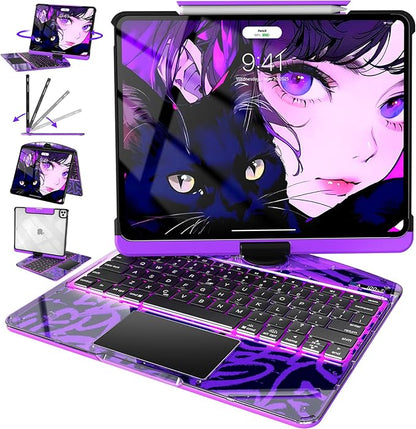 Intermerge Clear iPad A16 11th & 10th Generation 10.9" Case