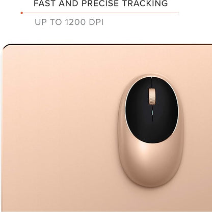 Satechi M1 Wireless Bluetooth Mouse, USB-C Rechargeable, Compact & Portable