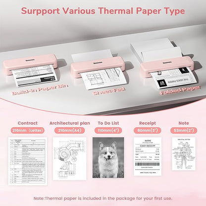 Phomemo Portable Printers Wireless