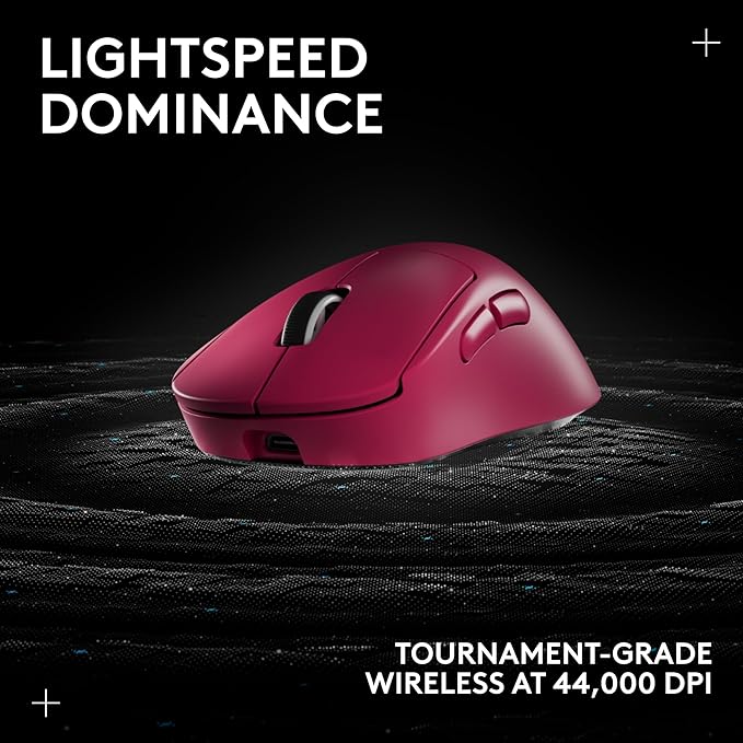 Logitech G PRO X Superlight 2 DEX Wireless Gaming Mouse, 60g Pro-Grade