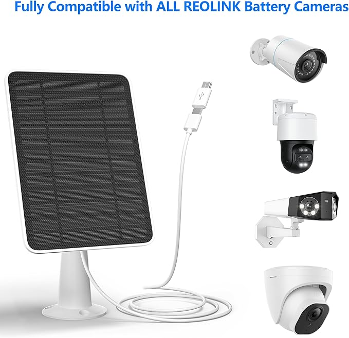 Solar Panel Charger Compatible