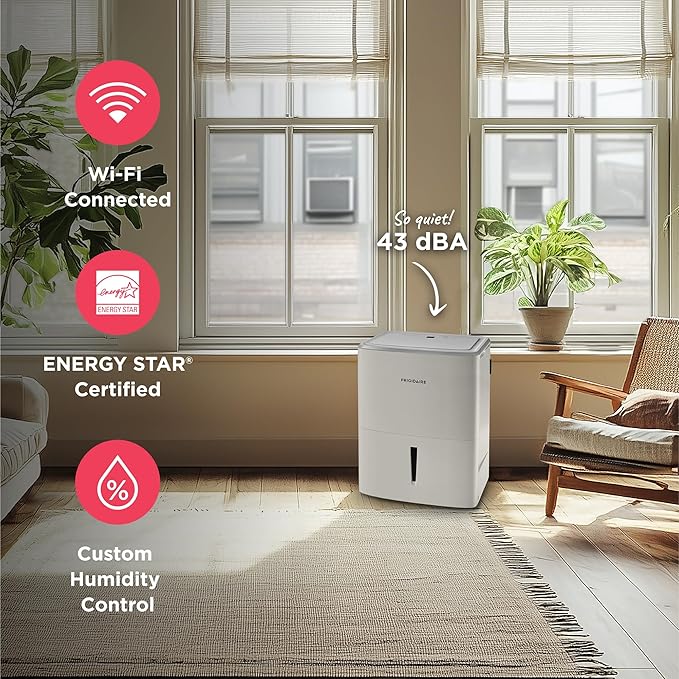 Frigidaire 22-Pint Portable Dehumidifier