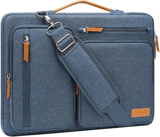 MOSISO 360 Protective Laptop Shoulder Bag, 15-15.6 inch Computer Bags Compatible