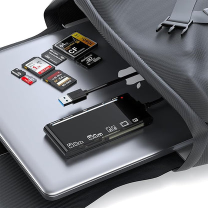 xD-Picture Card Reader USB 3.0, 7-in-1 Memory Card Reader/Adapter