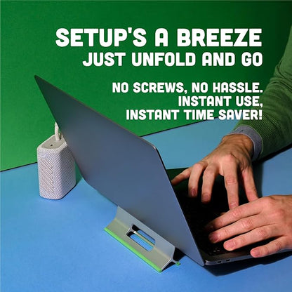 Steepy Portable Laptop Stand for Desk – Adjustable Height, & Portable Laptop