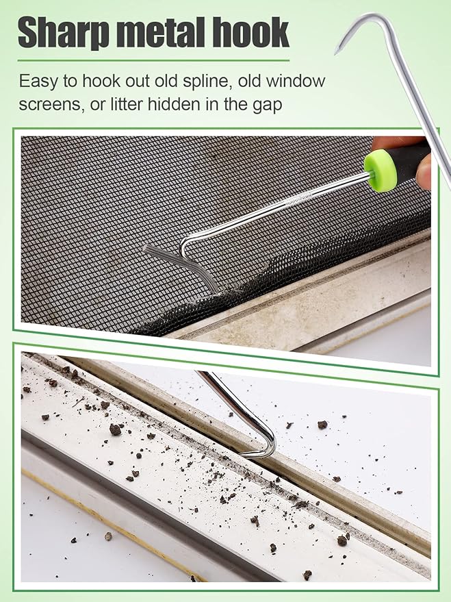 Screen Repair Kit - 3 in 1 Screen Tools Including Screen Roller Screen Spline