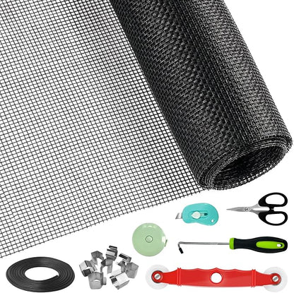 Window Screen Door Repair/Replacement Kit,