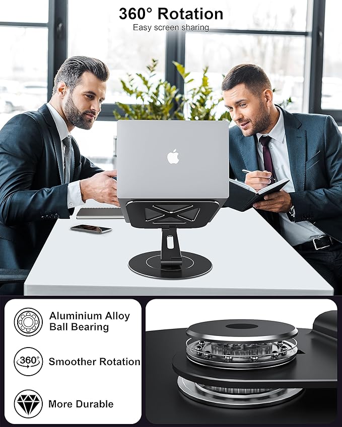 Ultra-Stable Swivel Laptop Stand
