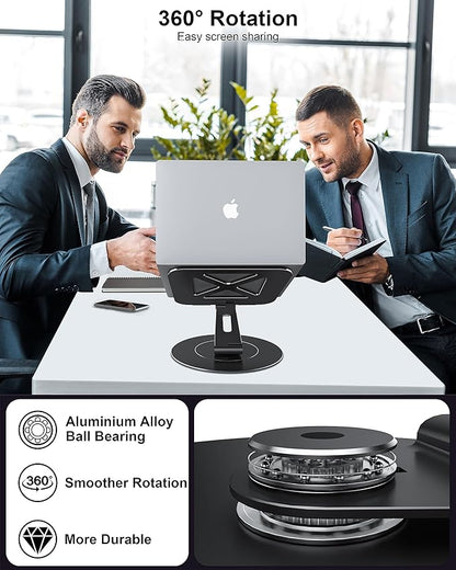 Ultra-Stable Swivel Laptop Stand