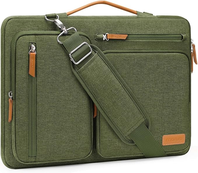 MOSISO 360 Protective Laptop Shoulder Bag, 13-13.3 inch Computer Bag Compatible