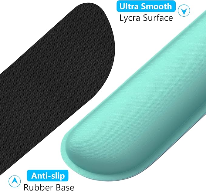 Dapesuom Enlarge Keyboard Wrist Rest Pad, Cute Memory Foam Wrist Rest
