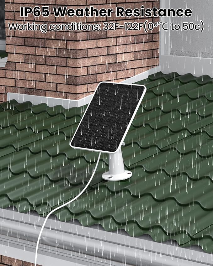 5W Solar Panel Charger Compatible