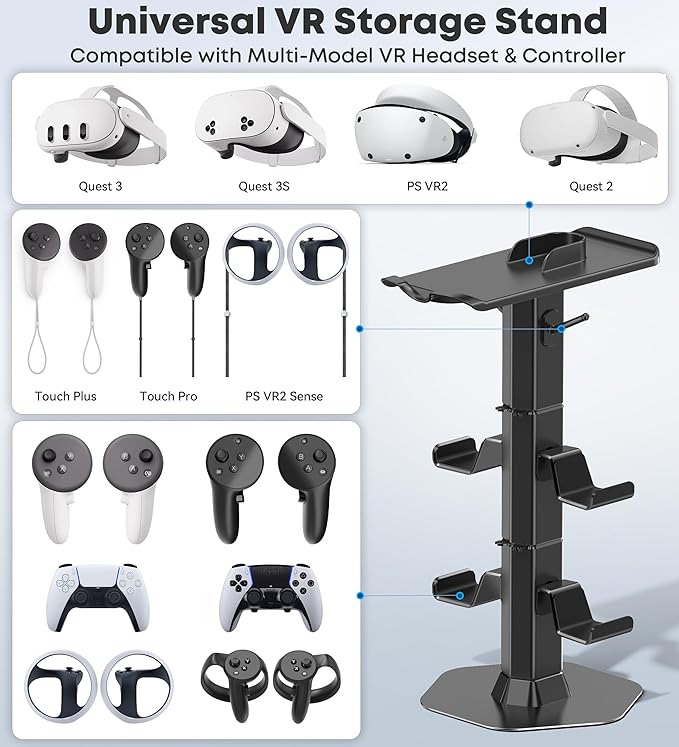 Headphone & Controller Stand