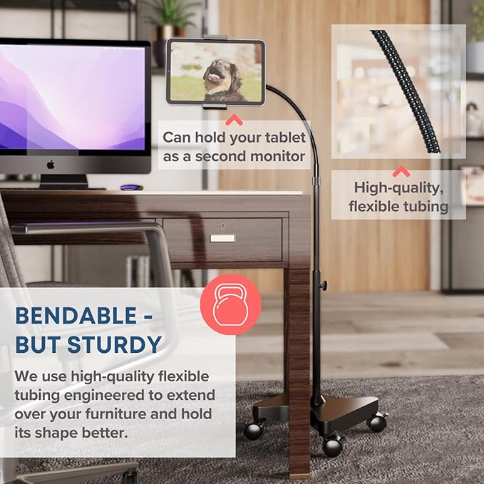 LEVO Adjustable Height Floor Stand on Wheels