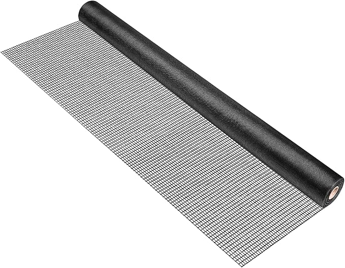 Ouskr Replacement Window Screens Roll, 36 inch x 100 feet Durable Window Screen