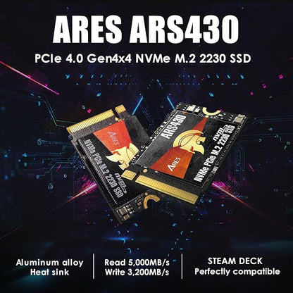 DATO 2TB M.2 2230 SSD, PCIe Gen 4x4 NVMe Internal Solid State Drive