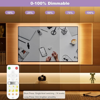 MIWISE LED Dimmer, Smart WiFi+Bluetooth Dimmable Controller