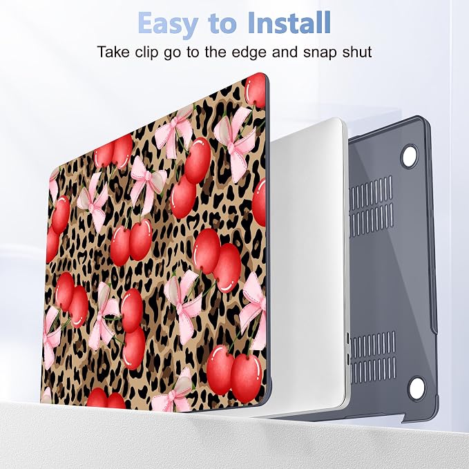 Case for MacBook Pro 13 inch with/Without Touch Bar, Hard Shell + Keyboard
