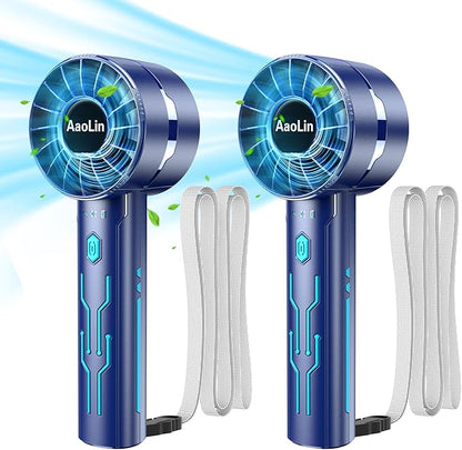 2pcs Portable Handheld Turbo Fan