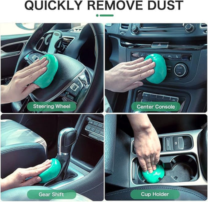 TICARVE 2Pack Cleaning Gel for Car Detailing Vent Cleaner Cleaning Putty Gel