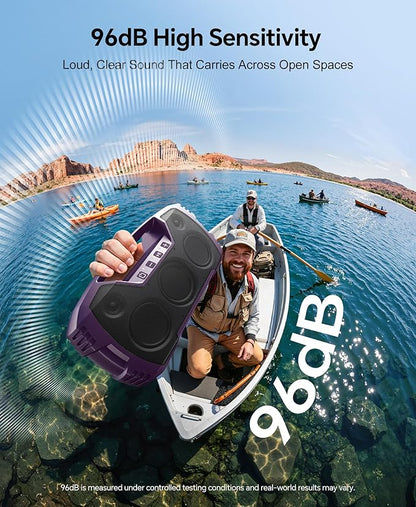 IPX7 Waterproof Outdoor Bluetooth Speaker, 32H Playtime, Floating Design
