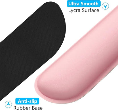 Dapesuom Enlarge Keyboard Wrist Rest, Memory Foam Wrist Cushion