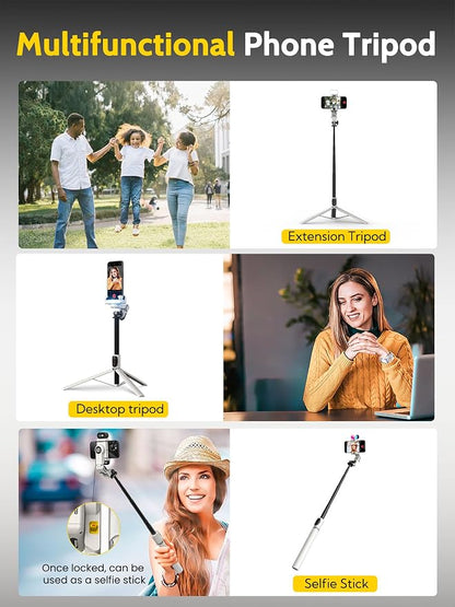 Auto Face Tracking Tripod 360 Rotation w/Stand