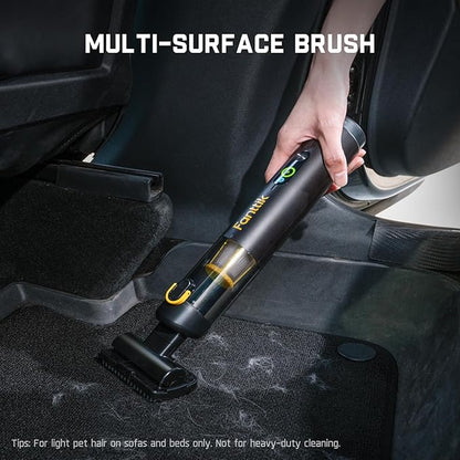 Fanttik Slim V10 APEX Cordless Car Vacuum, 4-in-1 Portable Mini Handheld Vac