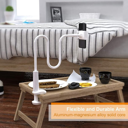 Phone Holder Bed Gooseneck Mount
