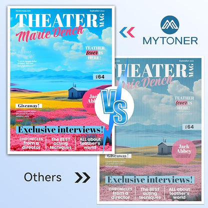 MYTONER TN227 High Yield Toner Cartridge 4 Pack Compatible Replacement