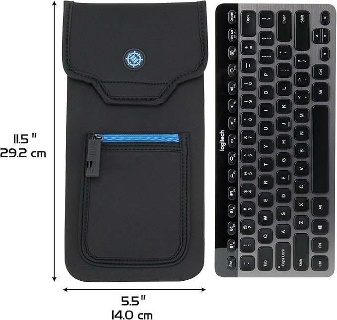 ENHANCE Bluetooth Keyboard Sleeve Case