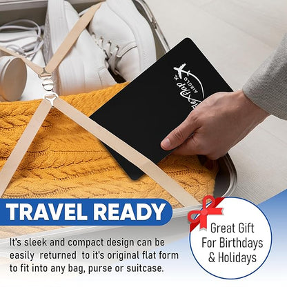 Airplane Travel Essentials for Flying Flex Flap Cell Phone Holder & Flexible