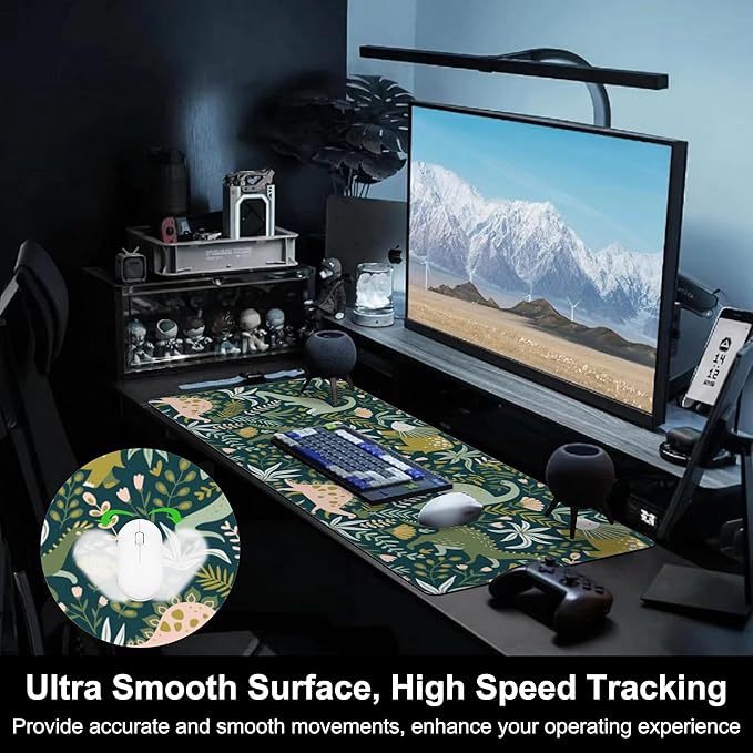 Mouse Pad, Large Dinosaurs