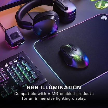 Turtle Beach Kone XP Air Wireless Customizable Ergonomic RGB Gaming Mouse
