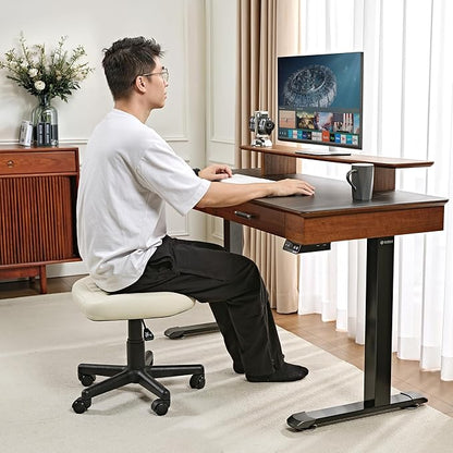 EUREKA ERGONOMIC Multi-Use Foot Stool, Height Adjustable Footrest Stool