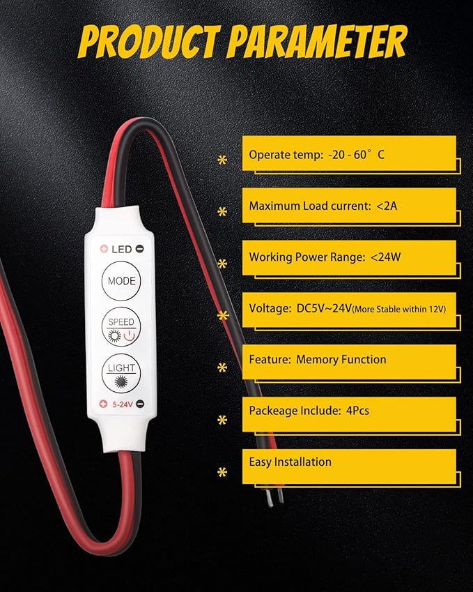 YM E-Bright LED Flash Strobe Controller