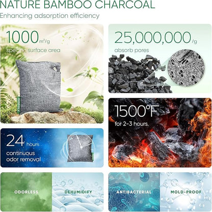 Activated Charcoal Odor Absorber, Odor Eliminator