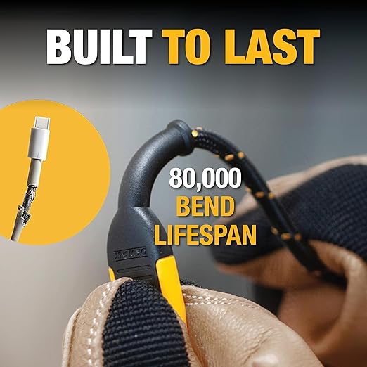 DEWALT Micro-USB to USB CableReinforced Braided Micro-USB Cable, USB to