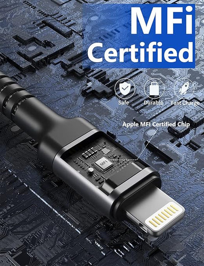 USB Type C to Lightning Cable Fast Charging